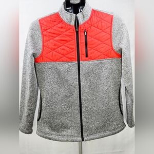 Zyia Active Full Zip Fleece Utility Cabincore‎ Gorpcore Jacket, Medium